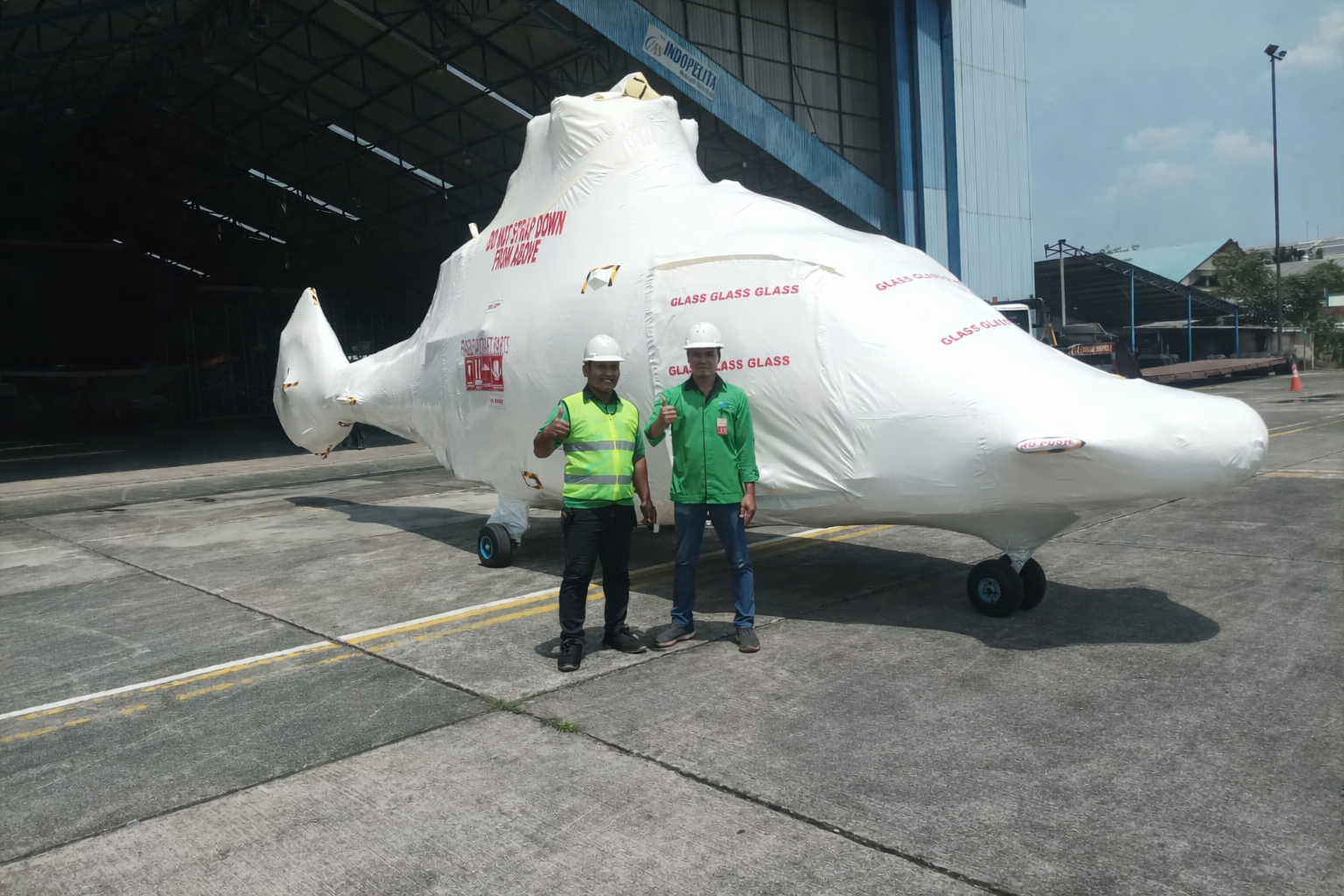 Professional Wrapping: Safeguarding Aircraft Value&Safety